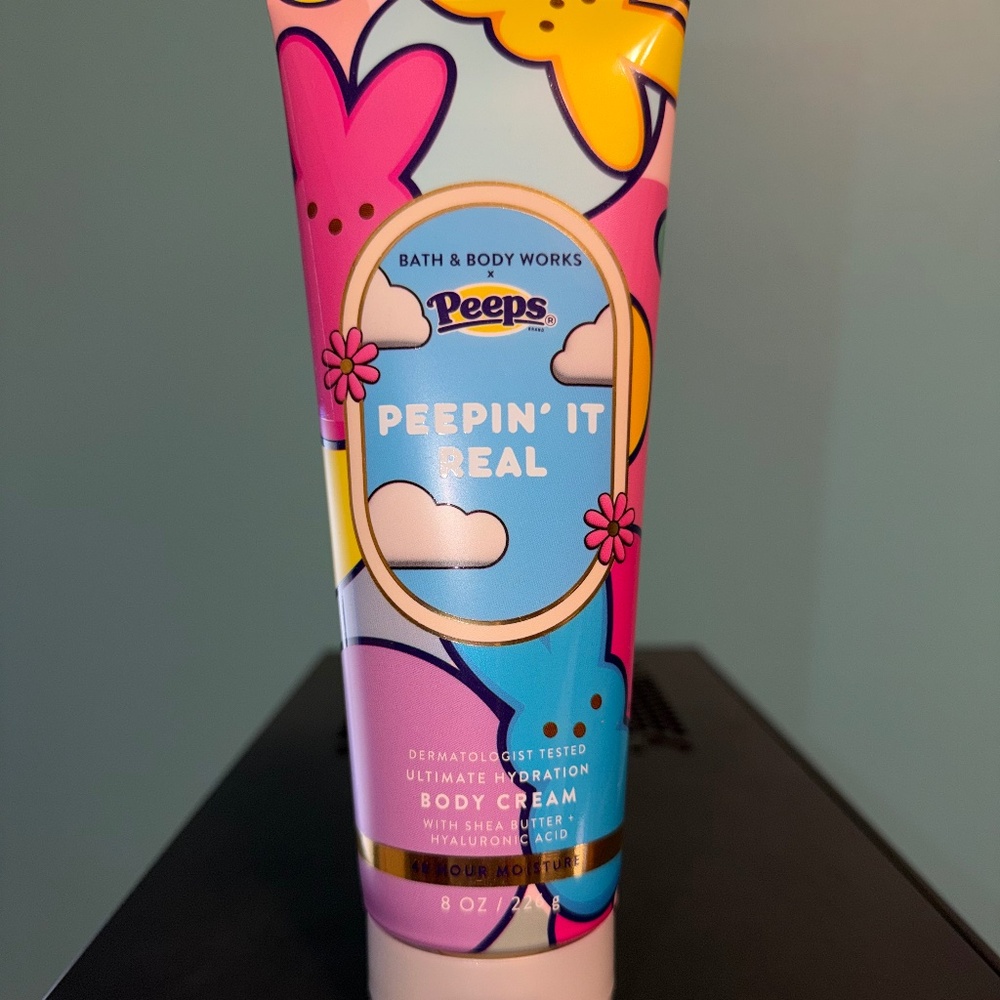 Peeps PEEPIN' IT REAL Bath & Body Works Body Cream